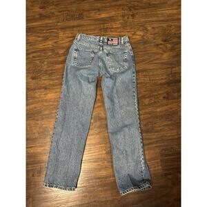 Vintage Flag Ralph Lauren Polo Jeans Co Women’s Straight Leg Blue Jeans 2/29